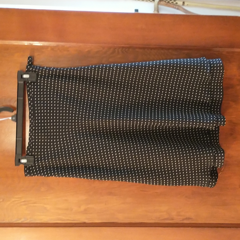 EUC polka dot two tiered skirt